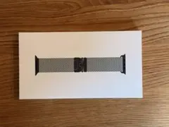【未開封新品】applewatch チタニウムミラネーゼループ(ブラック)M