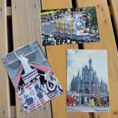 ディズニーランド　実写　ポストカード　昭和レトロ　当時物　レトロ　ディズニー