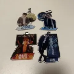 ØMI クリアキーホルダー 4点セット(最終値下げ)