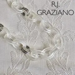 #3844 R.J.GRAZIANO ヴィンテージ　ネックレス　アクリルチェーン