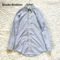 ブルックスブラザーズ BDシャツ REGENT ストライプ 水色 M