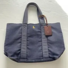 ラルフローレン トートバッグ　キャンバストート　A4 ヴィンテージ　希少