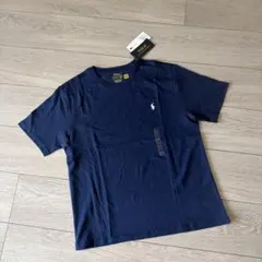 未使用 2010s POLO SPORT ロゴ VネックTシャツ M ネイビー - メルカリ