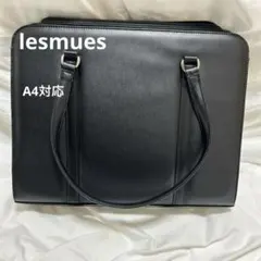 LES MUES ビジネスバッグ レディース 就活 バッグ 黒 リクルート