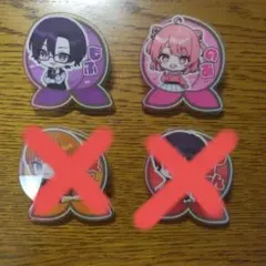 カラフルピーチ　クリップ　まとめ売り のあ、もふ