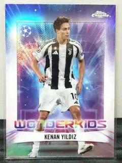 topps chrome 2024/25　ユルディズ　ユベントス　インサート