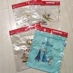 キリンオリジナル　ディズニーデザイン　紐付きエコバッグ