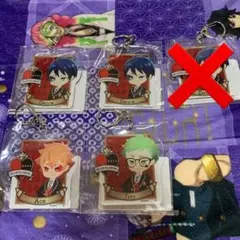ツイステ アクリルキーホルダー エース デュース トレイ