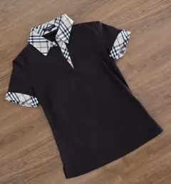 バーバリーロンドン ポロシャツ　シャツ ブラウス 半袖 茶 BURBERRY