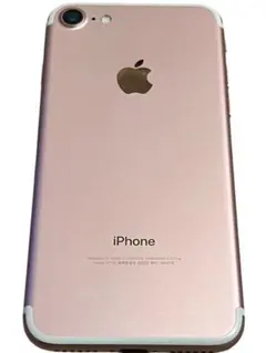 iPhone 7 ゴールド バッテリー82% SIMフリー 初期化済　動作確認済