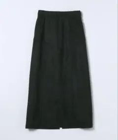 【新品タグ付き】ジーナシス　ヌバックライクナロースカート　スエードタイトスカート