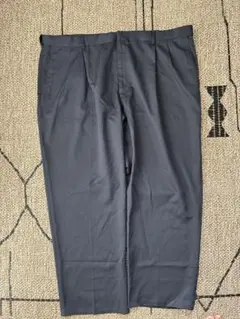 Haggar 2タック ワイドスラックス　ブラック