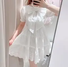 Bubbles コルセットリボンタイワンピース ベージュ Bubbles コルセットリボンタイワンピース ベージュ - メルカリ
