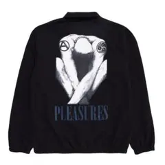 新品 Pleasures Bended コーチジャケット プレジャーズ ブラックのサムネイル