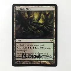 MTG 黄昏のぬかるみ 英語版 サインド 1枚 EVE版のサムネイル