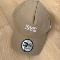 NEW ERA ニューエラ NYC キャップ ベージュ