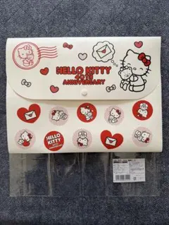 ハローキティ　40th アニバーサリー　書類ケース