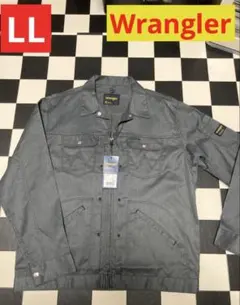 Wrangler ラングラー ワークジャケット LL ジップアップ グレー