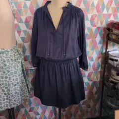 七分袖丈　ワンピース　USED 古着　Vintage