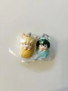 僕のヒーローアカデミア　おくるみますこっとチャーム　爆豪勝己　緑谷出久