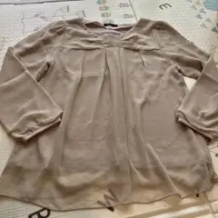 C.D.S BASIC 長袖ブラウス ベージュのサムネイル