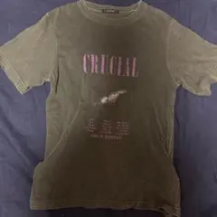 JEANASIS グラフィックTシャツ チャコールグレー