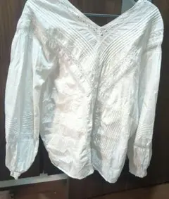 ジャーナルスタンダード　ブラウス　 インド製　白 コットン