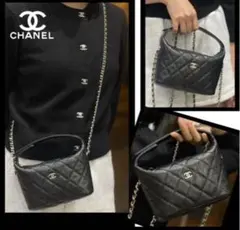 CHANEL シャネル　チェーンホーボーバッグ　ミニショルダーバッグのサムネイル