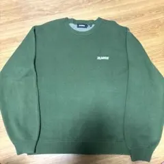 X-LARGE カーキ ニットのサムネイル