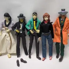 ルパン三世 7インチ・フルアクションフィギュア 5体セット