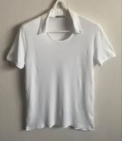 〈ヴィンテージレトロ品〉 Bottega Veneta 襟付きイタリア製Tシャツのサムネイル