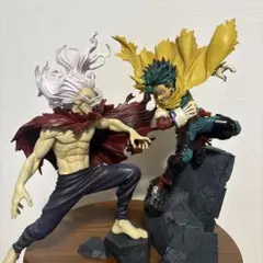 ヒロアカ 一番くじ 相反する思い A賞　緑谷出久　B賞　死柄木弔フィギュア