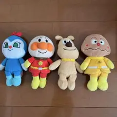 アンパンマン ぬいぐるみ 4体セット