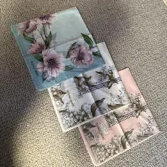 HANAÉ MORI ❤︎花柄ハンカチ3枚セット