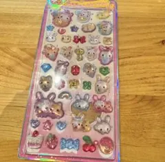 正規品　うるちゅるPOPSEAL フワフワらびちゃん★いきなり注文ok★