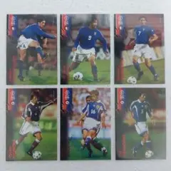 パニーニ　2002FIFAワールドカップ 日本代表３枚　フランス代表３枚
