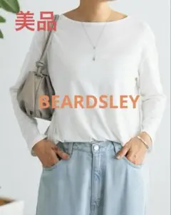 BEARDSLEY ビアズリー スラブコットン長袖T 洗えるのサムネイル