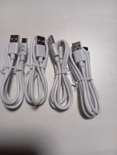 USB-A to USB-C 1m 6A急速充電 お得4本セット 新品