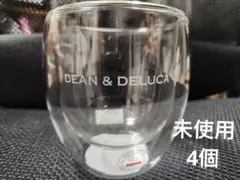 未使用4個DEAN & DELUCA bodumダブルウォール