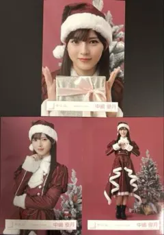 【櫻坂46】中嶋優月　2025年サンタ衣装