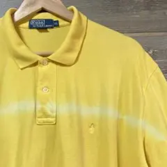 レア★90s USA オールド ラルフローレン ビンテージ タイダイ ポロシャツ