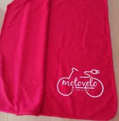 ブランケット　赤　モトベロ　ひざ掛け