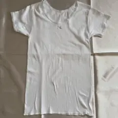 GUNZE ホワイト Tシャツ レース付き150