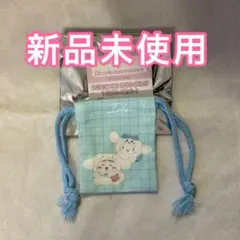 ちいかわ　サンリオ　ハチワレ シナモンロール ノベルティ　巾着