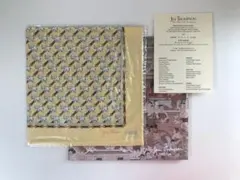 【新品未使用】ジムトンプソン　ハンカチ　JIM THOMPSON ゾウ　象　黄