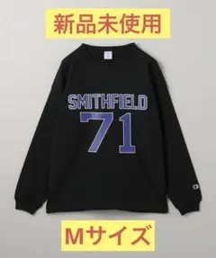 ビューティアンドユース 別注Champion 9.4oz フットボール Tシャツ
