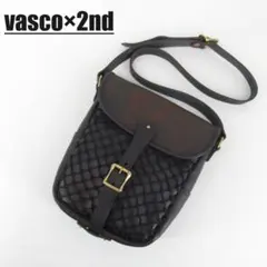 VASCO VS-240L ブラック茶芯 レザー ショルダーバッグ 美品 - メルカリ
