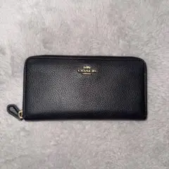 最終値下げ！国内正規品　COACH ブラック 長財布