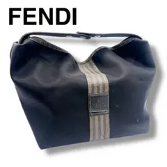 FENDI フェンディ ペカン柄 ナイロン ハンドポーチ ヴィンテージ