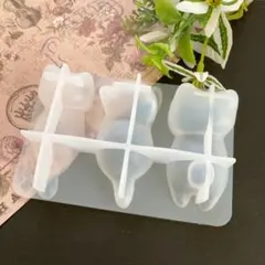 【1931】シリコンモールド 筆置き 猫 800円